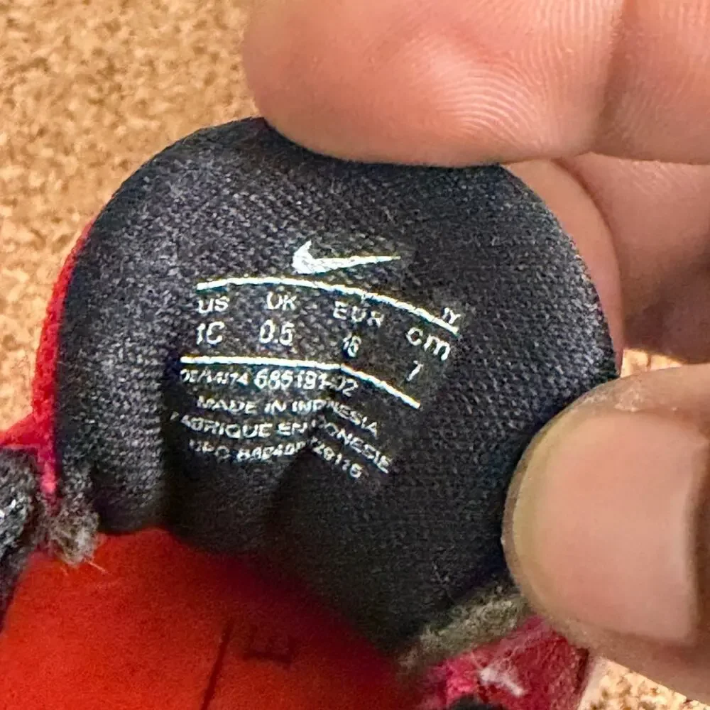 Nike Lebron 12 Newborn Sneakers
